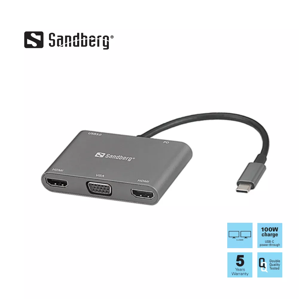 Station d'Accueil SANDBERG 5IN1